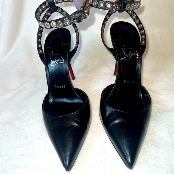 Authentic Christian Louboutin heels size 37.5 - Picture 1 of 7